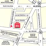 Ibis Alesia Montparnasse Otel Paris